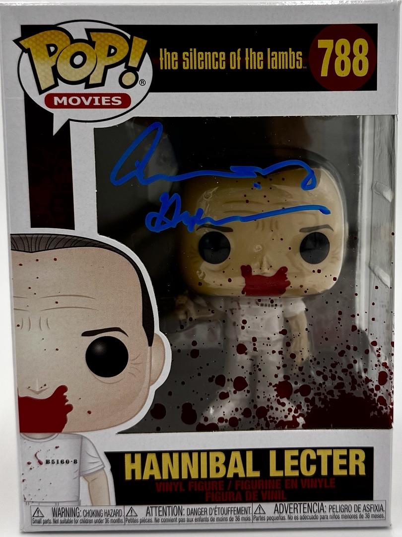 Anthony Hopkins Signed Funko Pop #788 Hannibal Lecter (Silence Of The Lambs) - Beckett COA